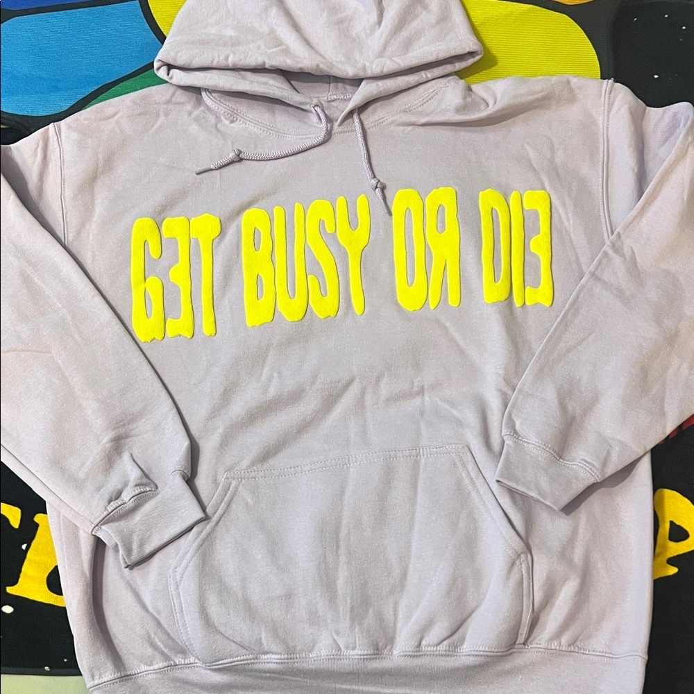 Get Busy or Die SNOT Vintage Hoodie
